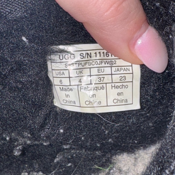 Ultra Mini Black Uggs - Picture 2 of 4